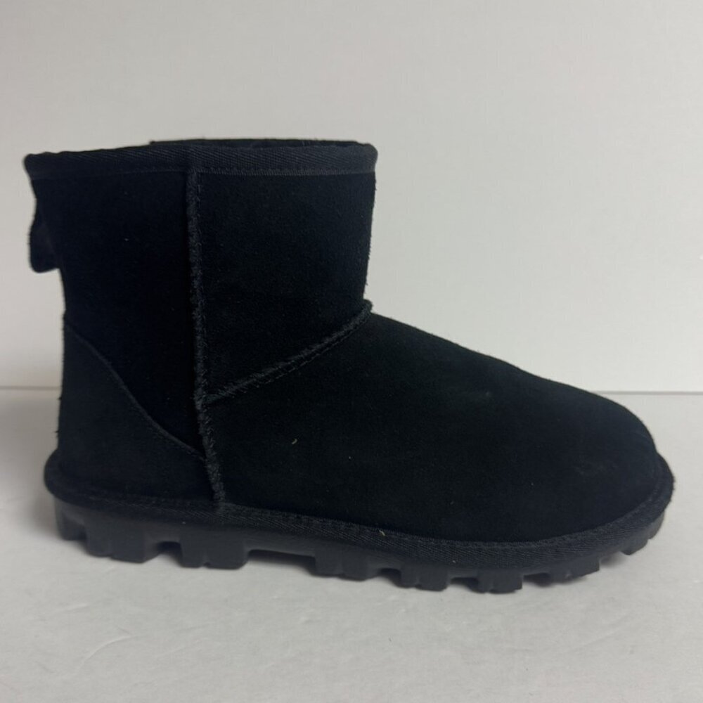 UGG Womens Essiential Mini Boot Black Size 6 M